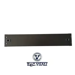 Toolless Blind Panel with Clip 2U 19" Black