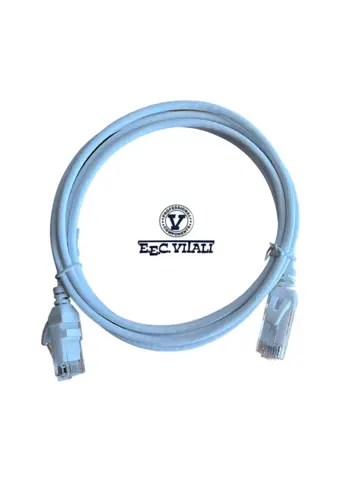 Patch cord UTP Cat.6 slim LSZH MT.3 white