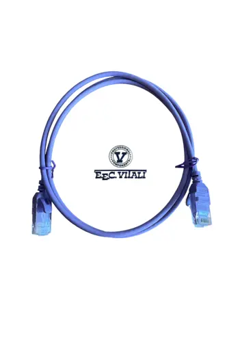 Patch cord UTP Cat.6 slim LSZH MT.0,5 purple