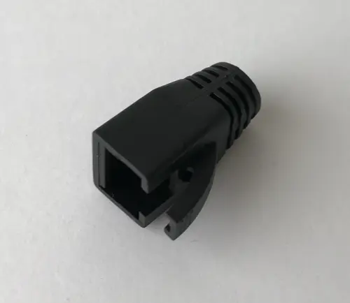 Gommino nero diametro entrata cavo 7,5mm per plug 23 AWG 