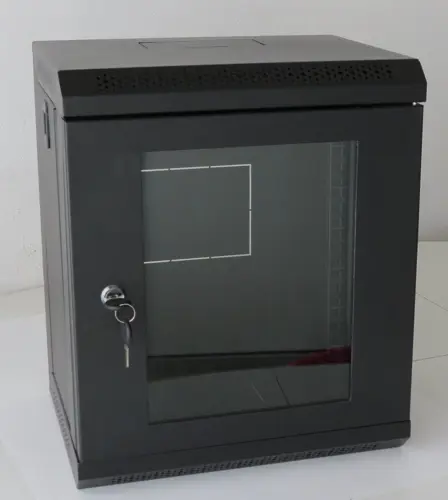 Armadietto metallico da parete 10" 7u nero
