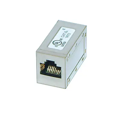 Adattatore RJ45 F/F FTP Cat.6a volante