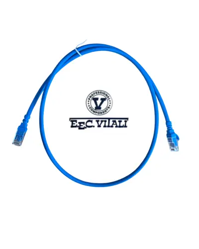 Patch cord UTP Cat.6a MT.5 Guaina LSZH BLU