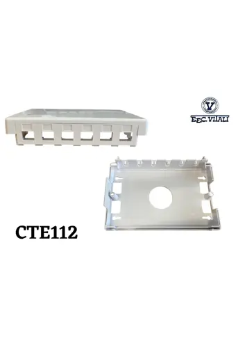 Scatola da parete con 6/12 fori RJ45