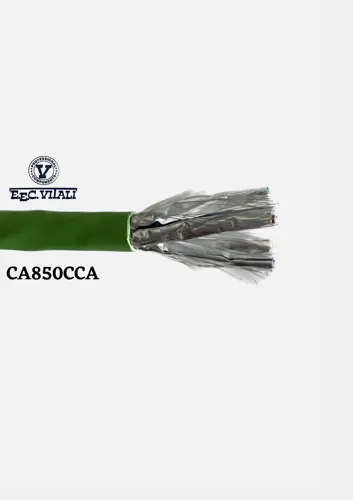 Cavo S/FTP Cat.6a Solido 4x2x23 AWG LSZH CPR Cca