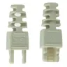 Gom. per cavo 2CP grigio