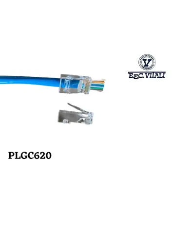 Plug passante per cavo UTP CAT.6 24 AWG