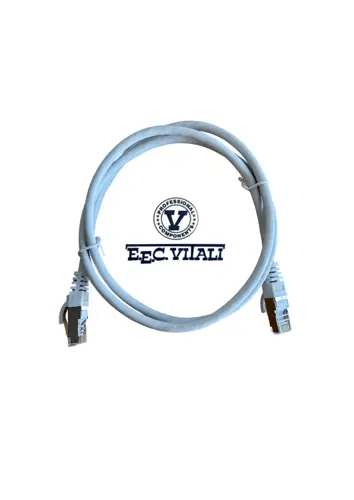 Patch cord S/FTP CAT.6A da MT.2 LSZH grigio