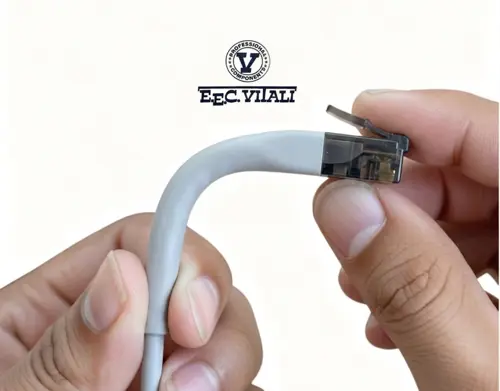 Patch cord slim 32 AWG UTP CAT.6A PIEGHEVOLE MT.0,5 grigio