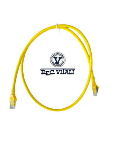 Patch cord UTP Cat.6a MT.3 Guaina LSZH GIALLO
