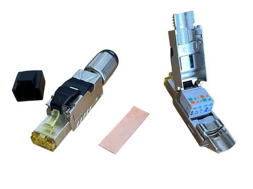 Plug industriale RJ45 Cat.6A FTP Tool Free IP20